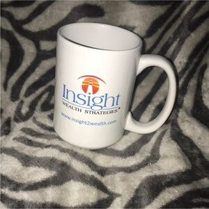 Insight wealth strategies large White Mug New